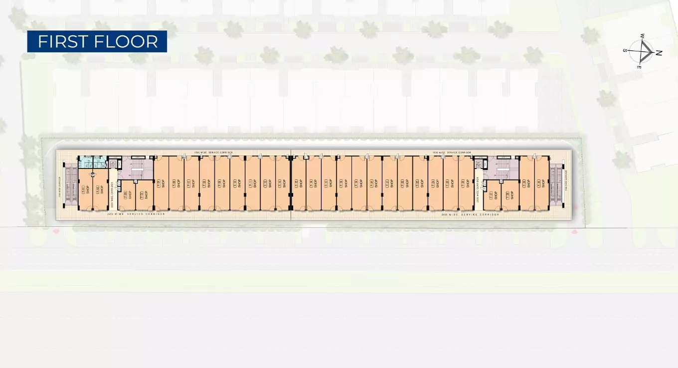 Smart World Orchard Street — Ground Floor Plan floor plan
