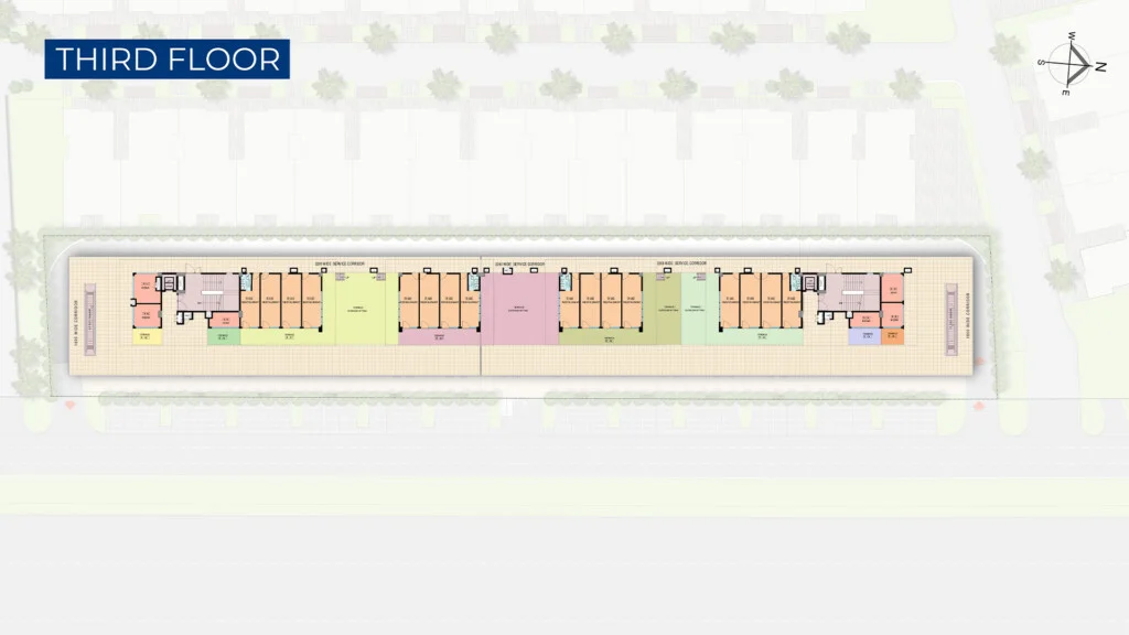 Smart World Orchard Street — Second Floor Plan — Alt floor plan